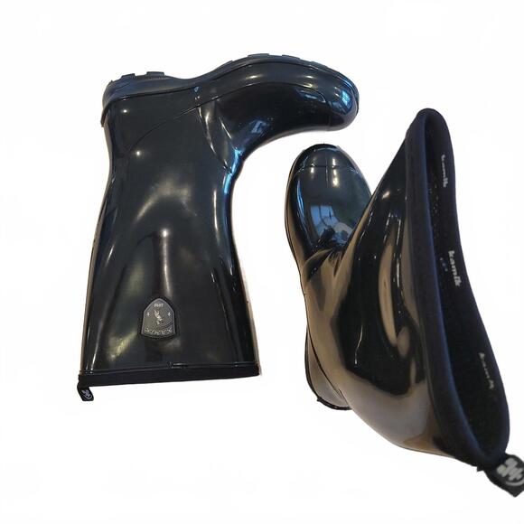 Kamik Women's Black Rain Boots, Size 10, New w-tags/box - Picture 5 of 7